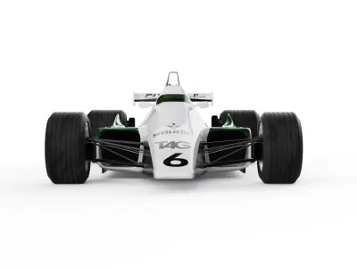 Williams FW08 - 1982 3D model