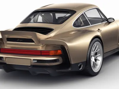 Singer 911 DLS Turbo Road 3D model