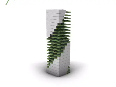 Grasshopper  EX 9  Graph mapper  Random split 3D model