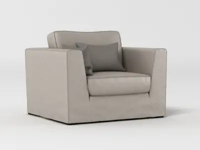 Machalke Armchair 2 3D model