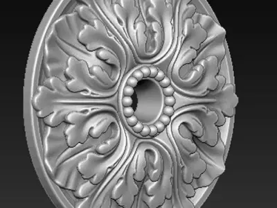 Ceiling Relief 7  3D model 3D model