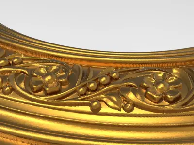 Carved Picture Frame 3D model 92