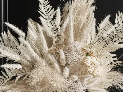 Flower Set 030 3D model