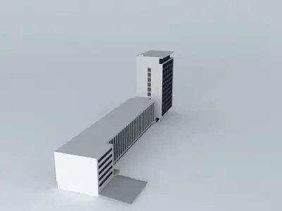 House project in Kaunas Free 3D model