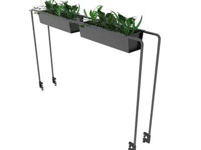 Flower House - pjproduction 3D model