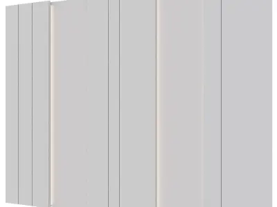  Wall 3d panel 07 3D model