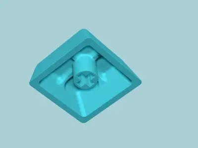 KeyCap - Runescape Symbol Rune - Decorative KeyCaps 3D print model