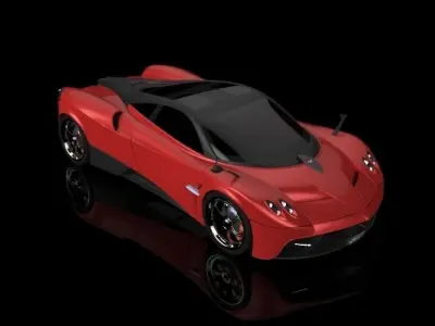 Pagani Huayra 3D model