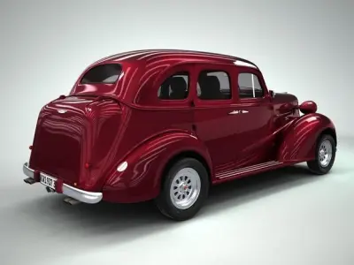 Chevrolet Master Sedan 1937 3D model