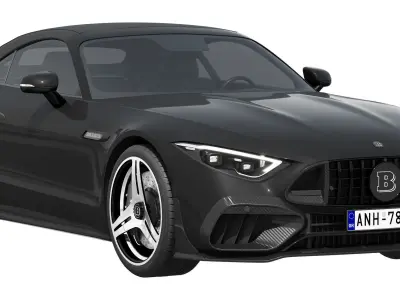 Brabus 750 AMG SL63 3D model