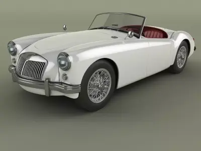 MG MGA 3D model