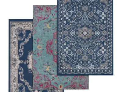 Rug Set 875 3D model