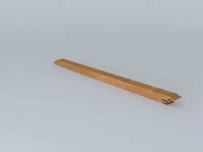 wave panel Free 3D model