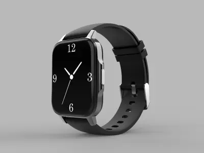 Smart Watch Low-poly 3D model