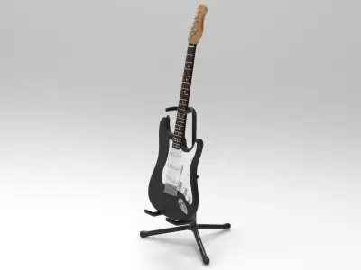 Electric Guitar 3D model