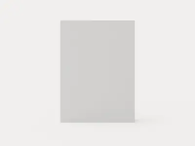 Dama Display Cabinet 121 Cm White High Lacquer Low-poly 3D model