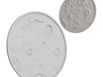 moon 3decor 3D print model