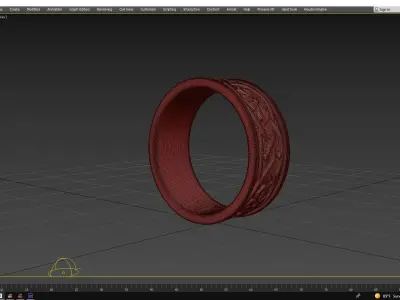 Ring luxury 3D model