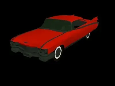 CADI59B classic car Free 3D model