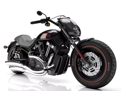 Harley Davidson V-Rod  3D model