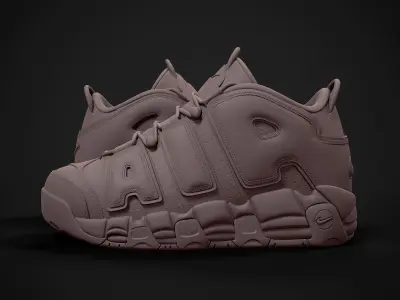 Nike Air More Uptempo96-3d printable 3D print model