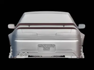 Nissan S13 326 Power 3D model