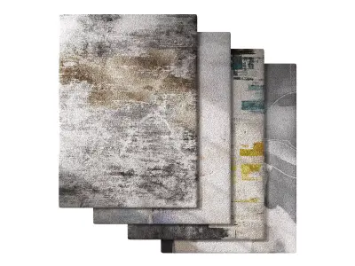Rug Set  40 3D model