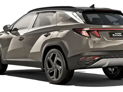 Hyundai Tucson 2021 3D model