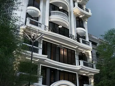 CLASSIC EXTERIOR BUILDING SKETCHUP-LUMION  3D model
