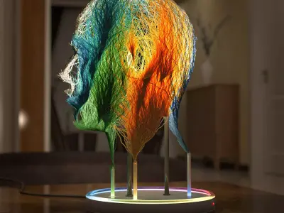 Art Decoration Maze of thoughts Daz 3D model