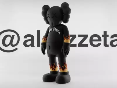 Kaws Palm Angels 1 for Print 3D print model