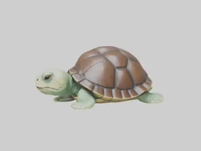 Babyturtle Model 1 Low-poly 3D model