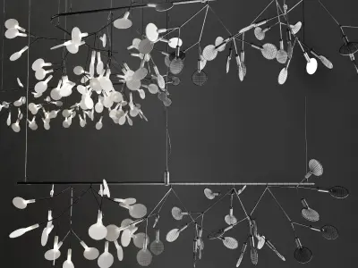 Chandelier mooi heracleum endless 3D model