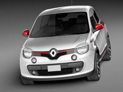 Renault Twingo 2015 3D model