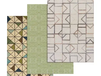 Rug Set 948 3D model