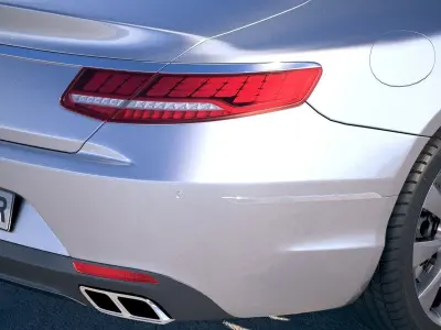 Mercedes S-Class Coupe 2019 3D model