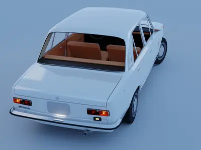 VAZ 21011  Low-poly 3D model
