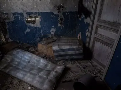 Abandoned house 3D model