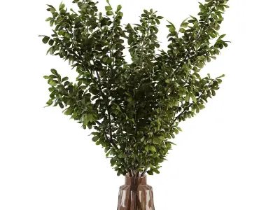 Branches in a vase 018 3D model