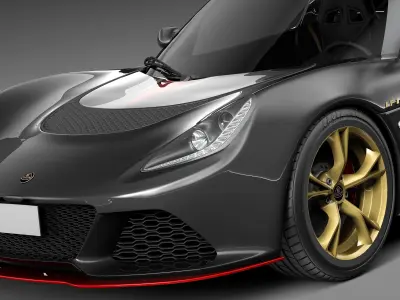 Lotus Exige LF1 2014 3D model