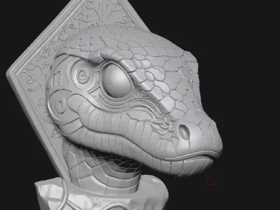 Snake 3D print model purchase