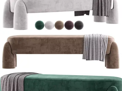 Marlon Daybed II By Pietro Franceschini 3D model