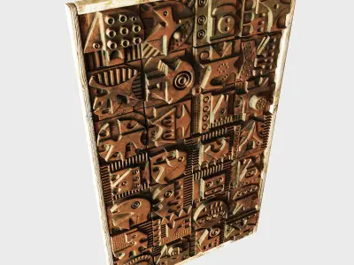 Stone decor n60 3D model