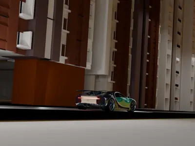 Bugatti 3d model  3D model
