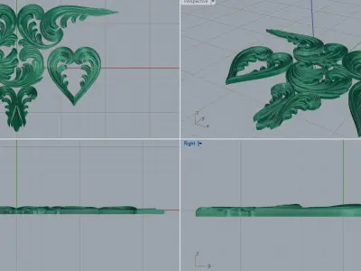 Filigran 5 3D print model