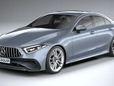 Mercedes-Benz CLS AMG 2022 3D model