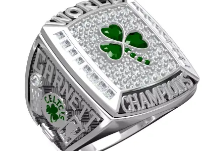 Banner17 NBA Championship Ring 3D print model