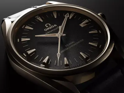 Luxury Watch Rigged 3D Model 3D model