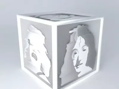 celebrity cube Free 3D model