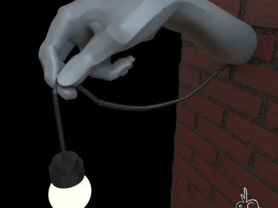 Hand Holder 3D print model